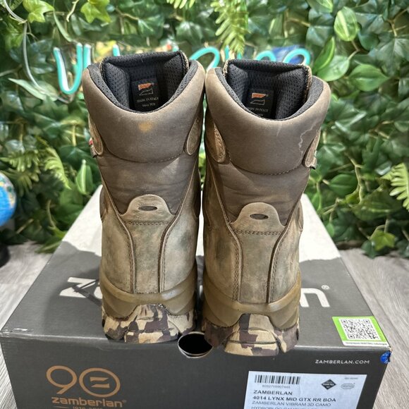 Zamberlan 4014 Lynx MID GTX  RR BOA Vibram 3D Camo Hydronic Brown Men 10 main image 13